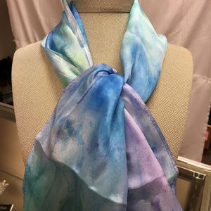 Silk Scarf - Hand Painted